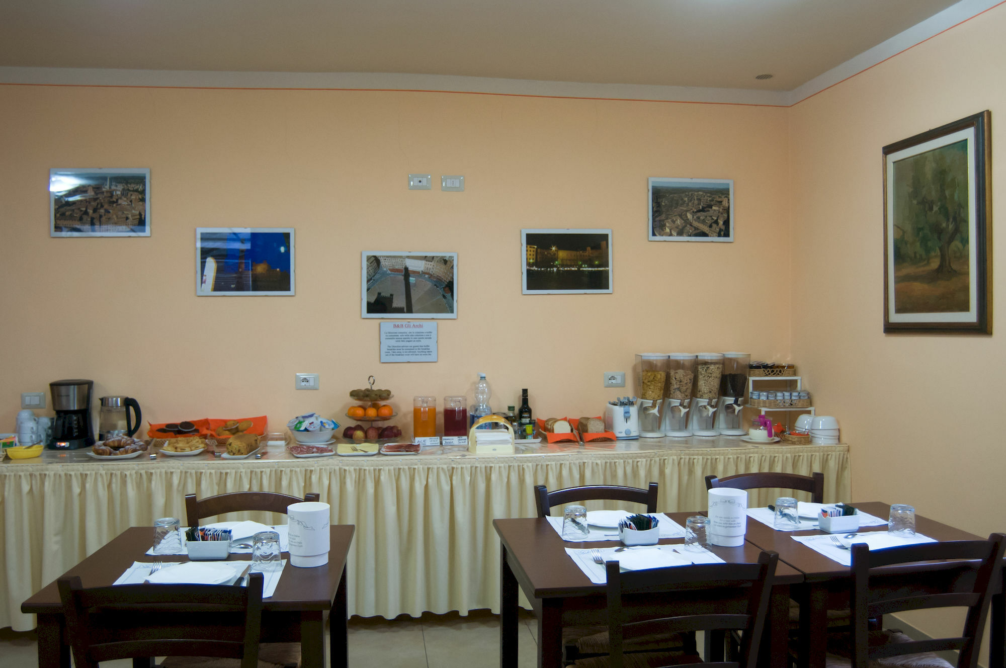 B&B Gli Archi Сиена Экстерьер фото